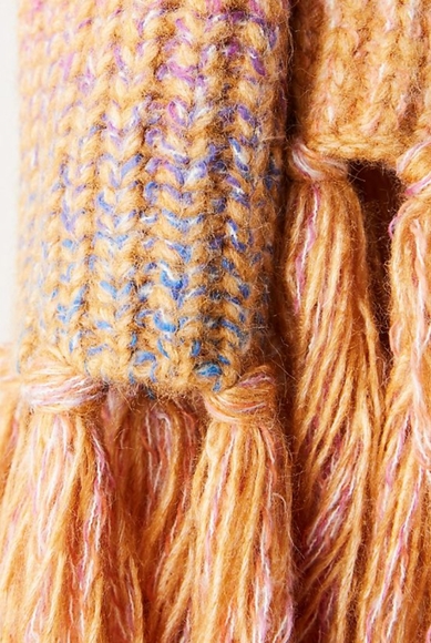 Anthropologie Celeste Ribbed Scarf - ombre neutral - Picture 2 of 8